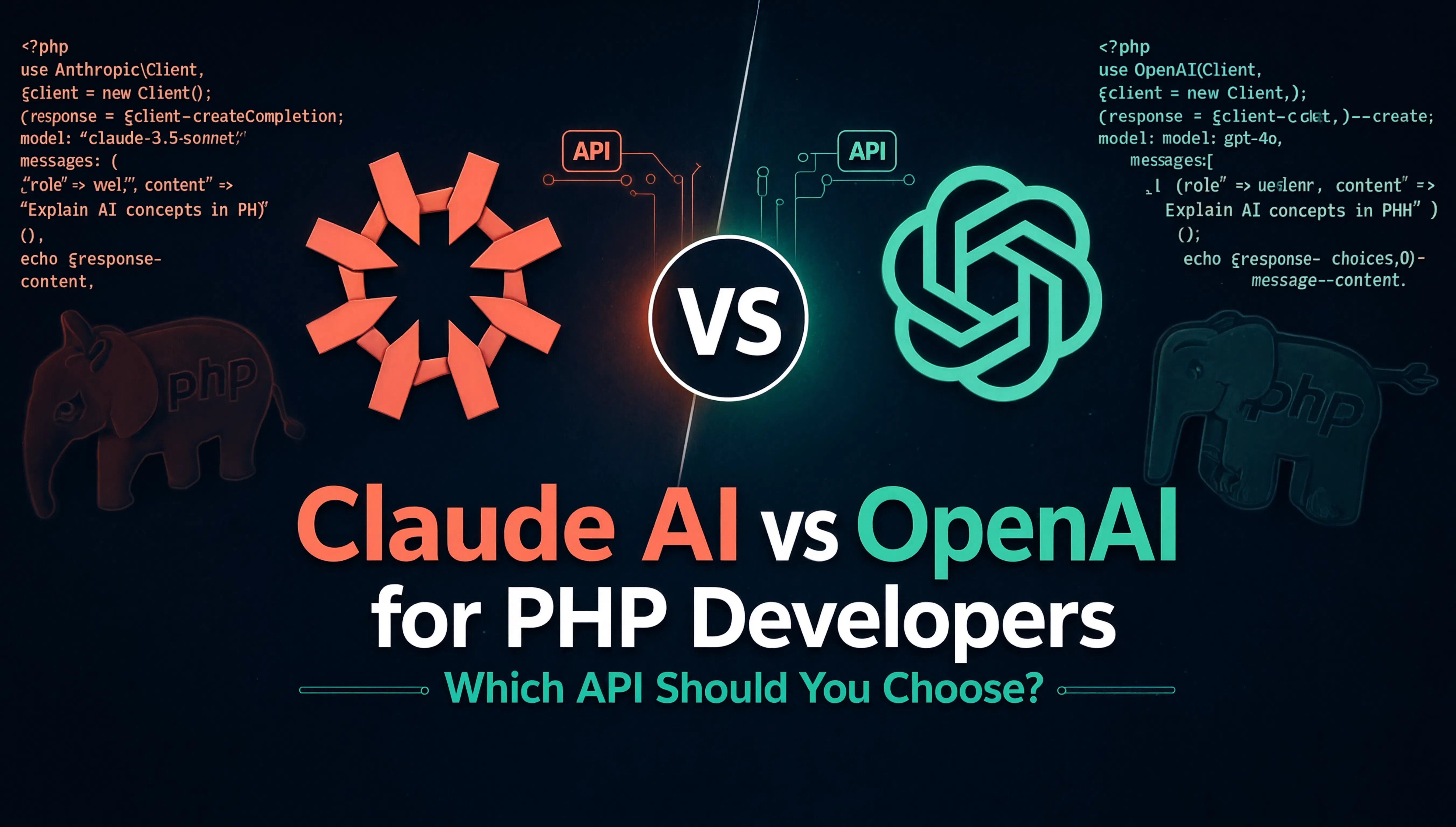 Claude AI vs OpenAI for PHP Developers: Which API Should You Choose?