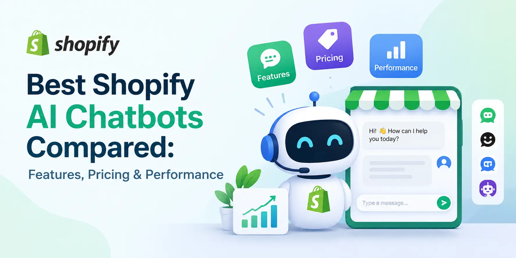 Best Shopify AI Chatbots Compared: Features, Pricing & Performance