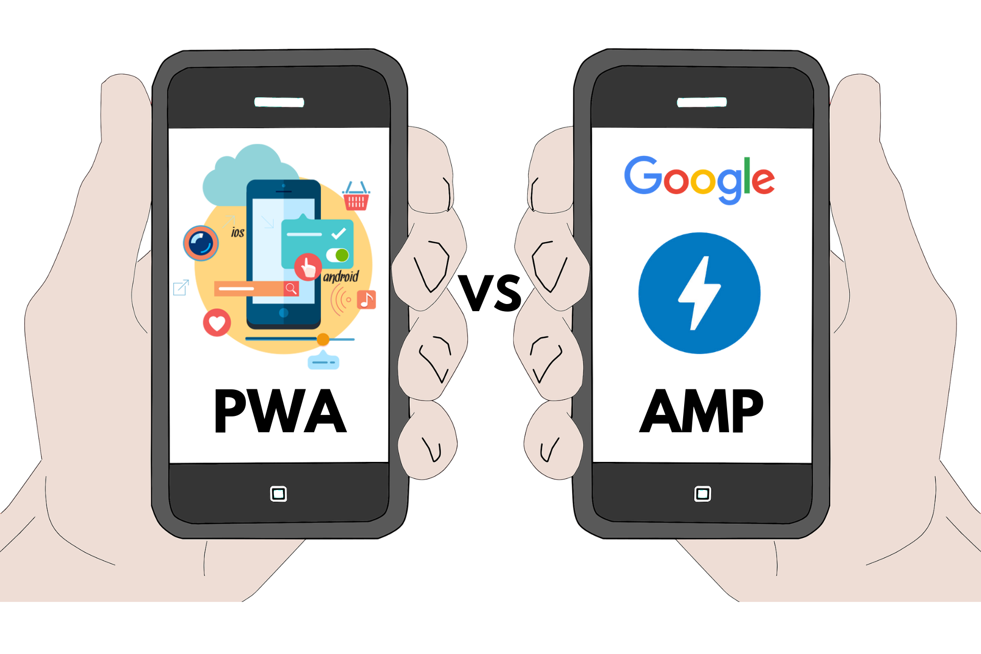 Difference Between PWA and AMP
